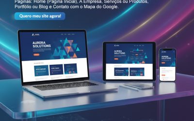 Website Institucional de 5 páginas: sua marca mais forte na internet